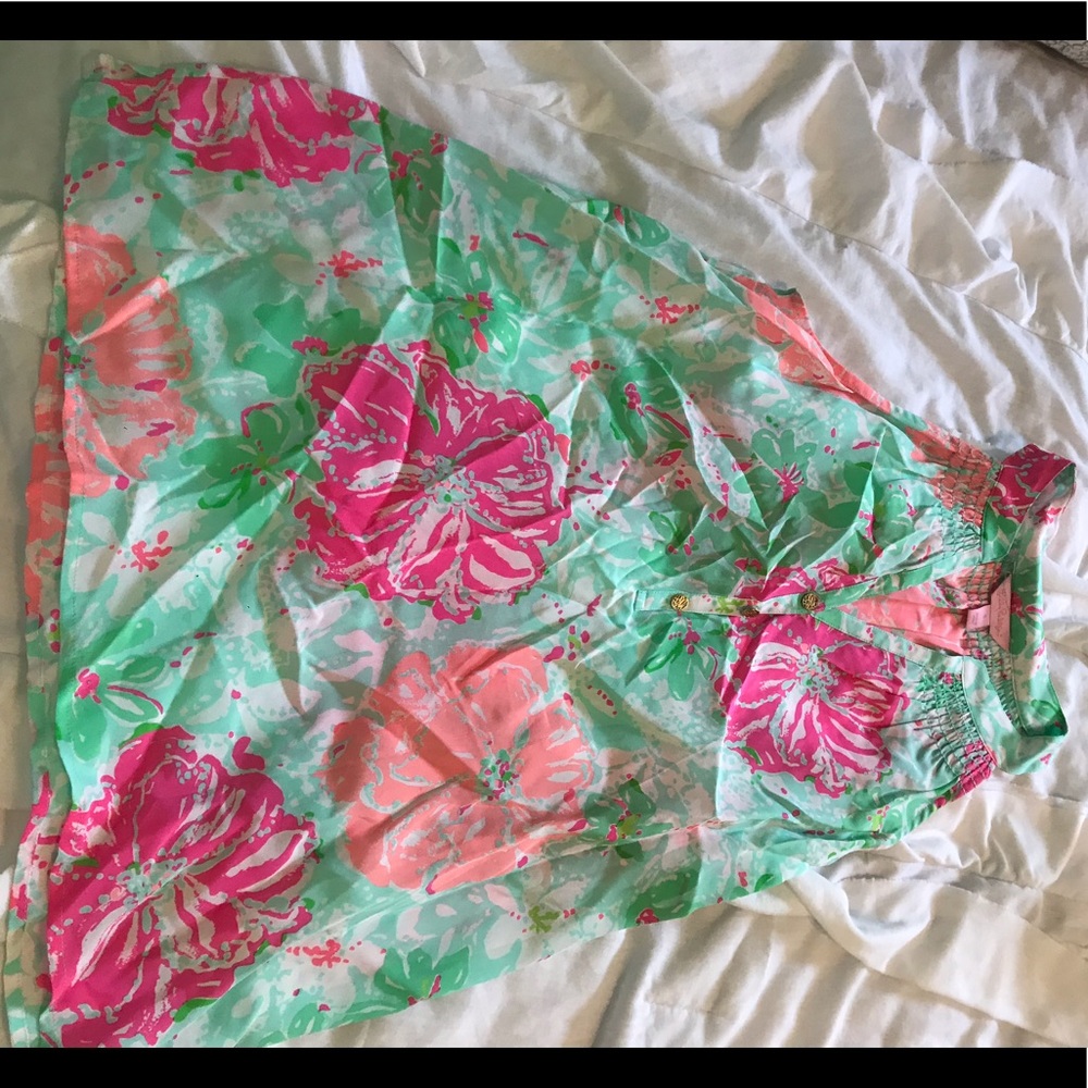 Lilly Pulitzer Silk Tank size S
